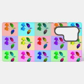 Kleurrijke kersen - Pop kunst Samsung Galaxy Hoesje (Achterkant horizontaal)