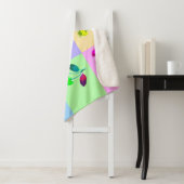 Kleurrijke kersen - Pop kunst Sherpa Deken (In situ)