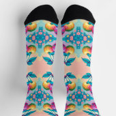 Kleurrijke kersen sokken (Top)