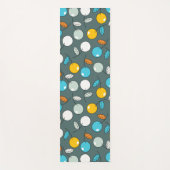 kleurrijke kersen yogamat (Voorkant)