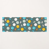 kleurrijke kersen yogamat (Voorkant (horizontaal))