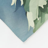 Kleurrijke Kerst Eenhoorn Custom Fleece Deken (Hoek)