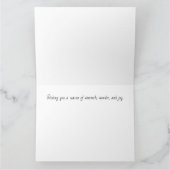 Kleurrijke kerst Kaart in een Parijse setting (Binnen)