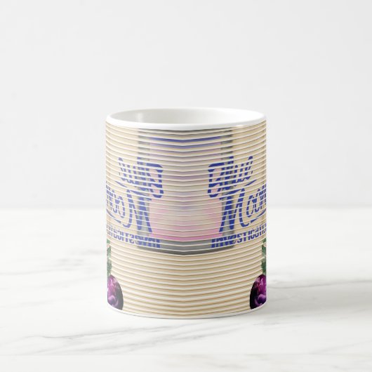 Kleurrijke Kerst Kantoor Mok - Tweezijdig (Center)