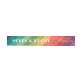 Kleurrijke Kerst met Regenboog (Individueel)