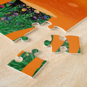 Kleurrijke Kerst & Nieuwjaar puzzel (Zijkant)