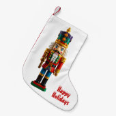 Kleurrijke kerst notenkraker Speelgoed Kleine Kerstsok (Voorkant (Hangend))