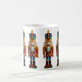 Kleurrijke kerst notenkraker Speelgoed Koffiemok (Center)