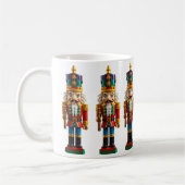 Kleurrijke kerst notenkraker Speelgoed Koffiemok (Links)