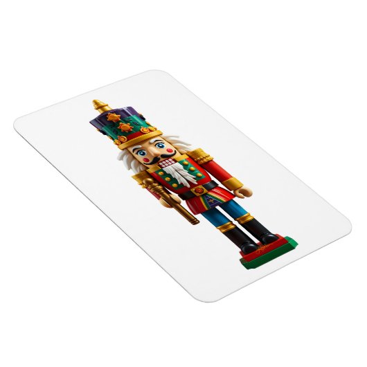 Kleurrijke kerst notenkraker Speelgoed Magneet (Rechterzijde)