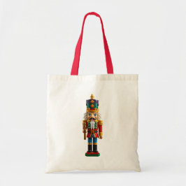 Kleurrijke kerst notenkraker Speelgoed Tote Bag