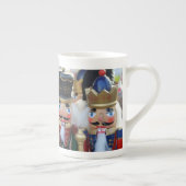 Kleurrijke kerst notenkrakers porselein kop (Rechts)