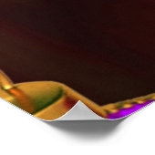 Kleurrijke Kerst Ornament Jamboree Poster (Hoek)