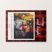 Kleurrijke Kerst Persoonlijke Puzzels (Horizontaal)