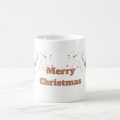 Kleurrijke kerst rendier Mok (Center)