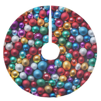 Kleurrijke kerstbal Ornamenten Kerstboom Rok