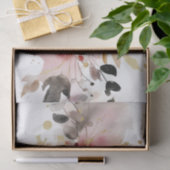 kleurrijke kerstballen en bloemen tissuepapier (Geschenk)