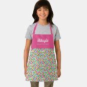 Kleurrijke Kerstbomen naam Schort (Insitu)