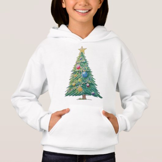 Kleurrijke Kerstboom (Voorkant)