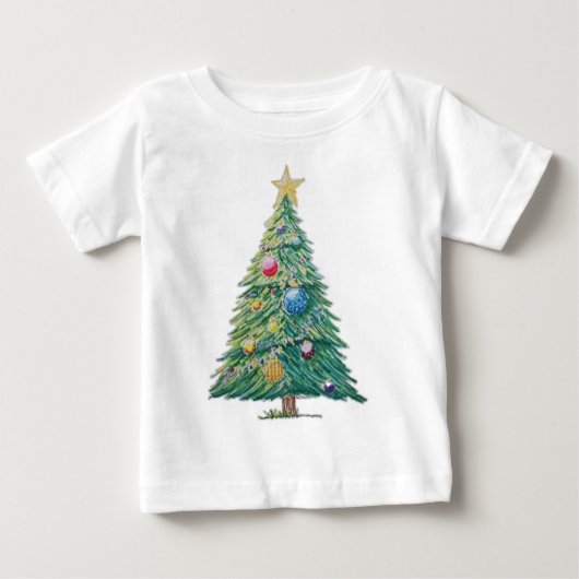 Kleurrijke Kerstboom (Voorkant)