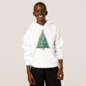 Kleurrijke Kerstboom (Voorkant volledig)