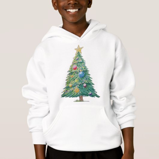 Kleurrijke Kerstboom (Voorkant)