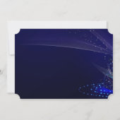 Kleurrijke kerstboom, CorporateKerstparty Kaart (Achterkant)