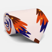 Kleurrijke Kerstboom - Das (Opgerold)