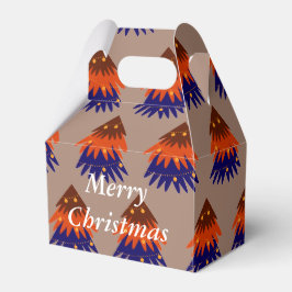 Kleurrijke Kerstboom - Favorietendoos Bedankdoosjes