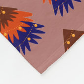 Kleurrijke Kerstboom - Fleece Deken (Hoek)
