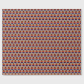Kleurrijke Kerstboom - Inpakpapier (Vlak)