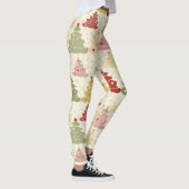 Kleurrijke kerstboom leggings (Rechts)