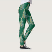 Kleurrijke Kerstboom Leggings (Rechts)