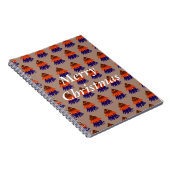 Kleurrijke Kerstboom - Notitieboek (Rechterzijde)