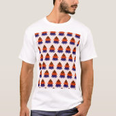 Kleurrijke Kerstboom - T-shirt (Voorkant)