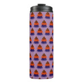 Kleurrijke Kerstboom - Thermische Tumbler Thermosbeker (Voorkant)