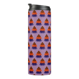 Kleurrijke Kerstboom - Thermische Tumbler Thermosbeker