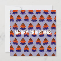 Kleurrijke Kerstboom - Vlakke kaart