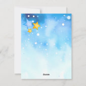 Kleurrijke kerstboom voor Waterverf Feestdagenkaart (Achterkant)