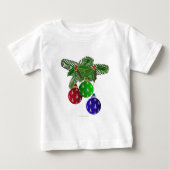 Kleurrijke kerstboomversieringen (Voorkant)