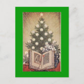 kleurrijke kerstbriefkaarten feestdagenkaart (Voorkant)