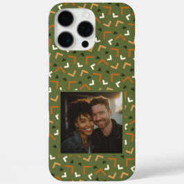Kleurrijke kerstcadeau-mandjes Memphis Print  iPhone 16 Pro Max Hoesje
