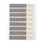 Kleurrijke kerstcadeaudoos voor Retro (Vel)