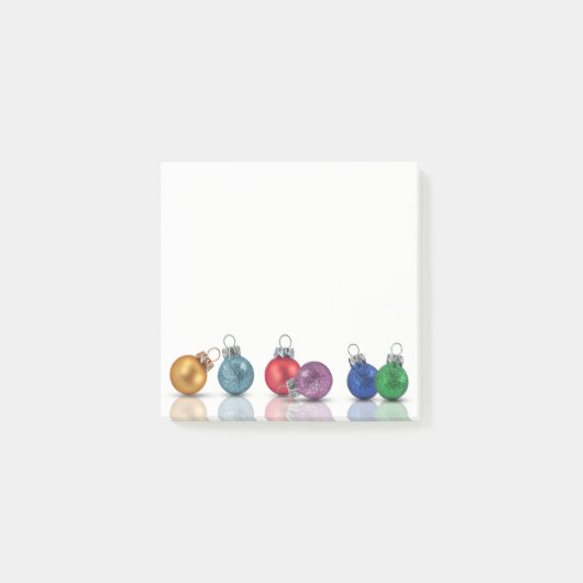 Kleurrijke kerstcadeautjes voor versieringen Post- Post-it® Notes (Voorkant)