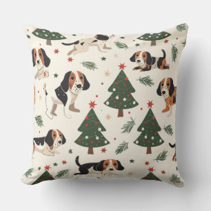 Kleurrijke Kersthonden – Leuk Kerstcadeau voor Hui Kussen