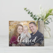 Kleurrijke kerstkaart met bewerkbare tekst voor ee (Staand voorkant)