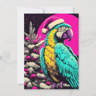 Kleurrijke kerstkaarten feestdagenkaart
