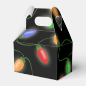 Kleurrijke kerstkaartenlantaarn - lantaarn voor dr bedankdoosjes (Achterkant)