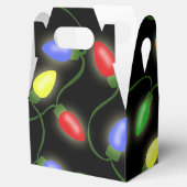 Kleurrijke kerstkaartenlantaarn - lantaarn voor dr bedankdoosjes (Geopend)