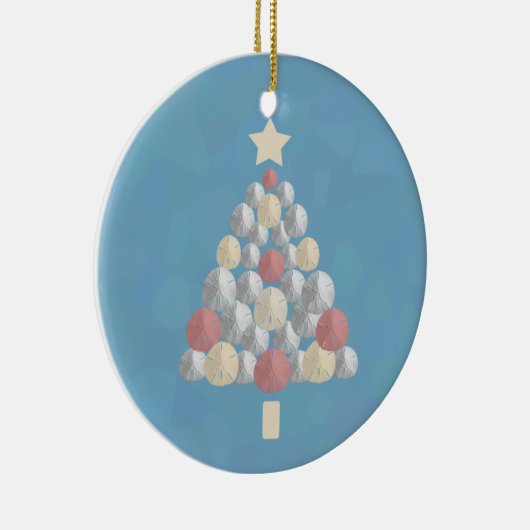 Kleurrijke kerstmanboom keramisch ornament (Rechts)